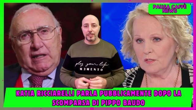 Katia Ricciarelli parla pubblicamente dopo la scomparsa di Pippo Baudo