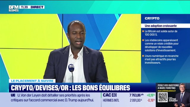 Le placement à suivre : Crypto/devises/or, les bons équilibres - 10/09