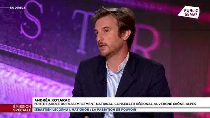 Avec Sébastien Lecornu, « c’est Emmanuel Macron qui sera à Matignon », raille Andréa Kotarac (RN)