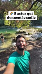 5 actus qui donnent le smile