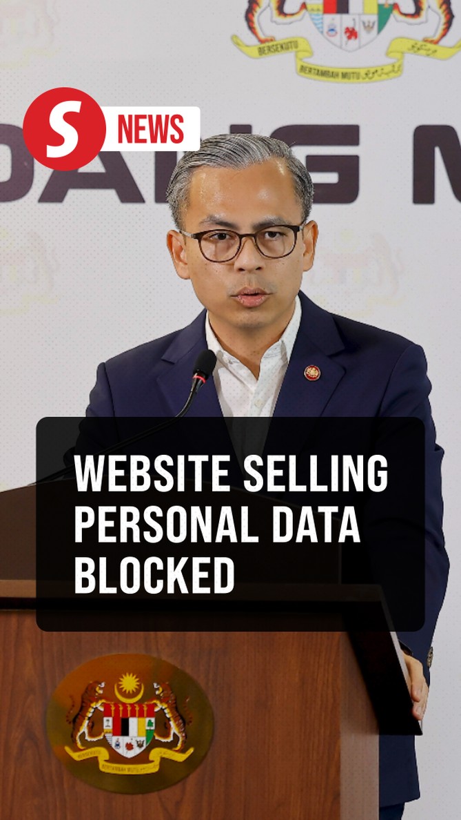 Government blocked website selling Malaysians' personal data, says Fahmi