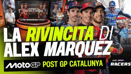 MotoGP Barcellona: Alex Marquez Voto 10! FINE della Striscia di Marc e primo PODIO per Bastianini