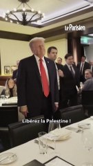 Donald Trump hué dans un restaurant de Washington
