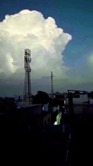 Massive Lightning Storm Over Islamabad! ⚡🌩️ Must Watch