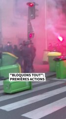 Mouvement « Bloquons tout » : les premières actions en images