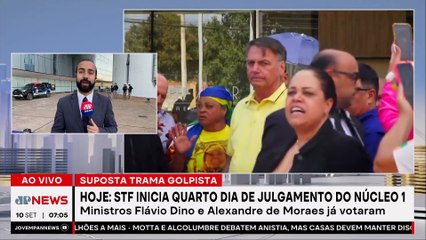 STF inicia quarto dia de julgamento de Bolsonaro e aliados