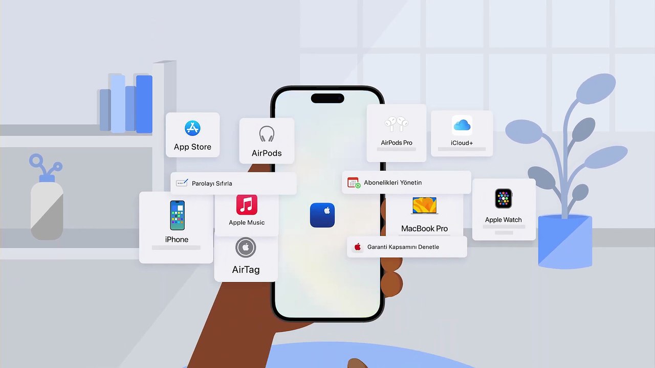 iPhone ve iPad için Apple Destek uygulaması hakkında bilgi edinin