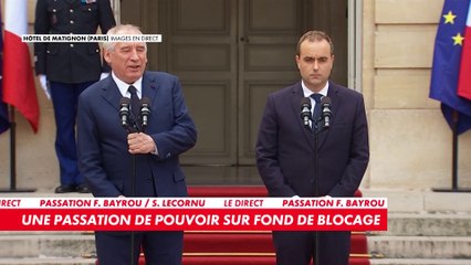 François Bayrou : «Mon aide et notre aide vous sont acquises»