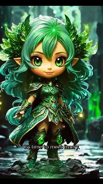 Meet Emery the Emerald Dee-va