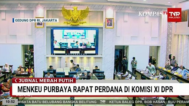 Rapat Perdana di Komisi XI DPR, Menkeu Purbaya: Kelola Ekonomi Bukan Barang Baru Bagi Saya | JMP