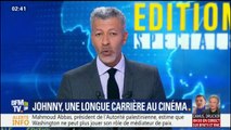 Johnny Hallyday – BFMTV Journal de la Nuit (07/12/2017) | Spéciale : Une longue carrière au cinéma