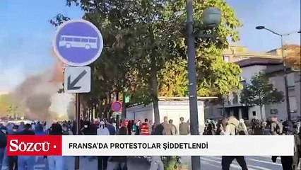 Fransa'da protestolar şiddetlendi