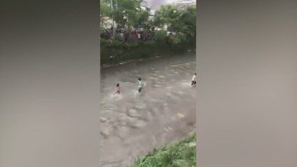 Nepal’s Finance Minister Thrown Into River and Forced to Parade in Underwear!
