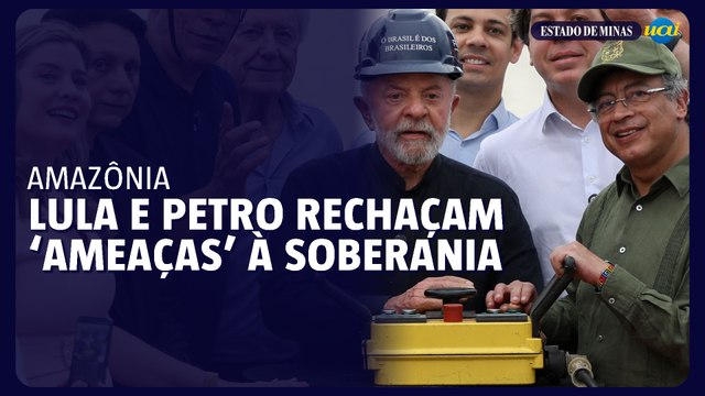 Na Amazônia, Lula e Petro rechaçam 'ameaças' à soberania latino-americana