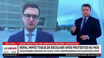 Nepal impõe toque de recolher após onda de protestos