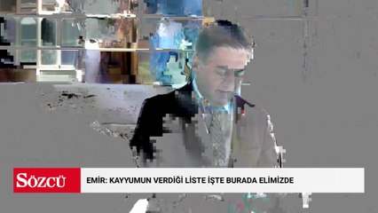 Murat Emir: Kayyumun verdiği liste işte burada elimizde