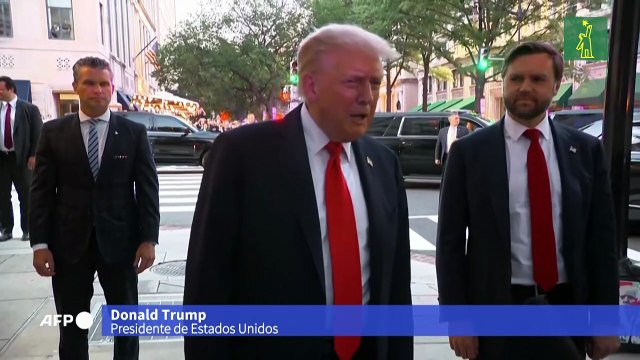 No es mi firma , dice Trump sobre supuesta carta a Jeffrey Epstein