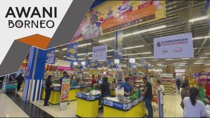 Barangan asas di pasar raya Sabah & Sarawak mencukupi