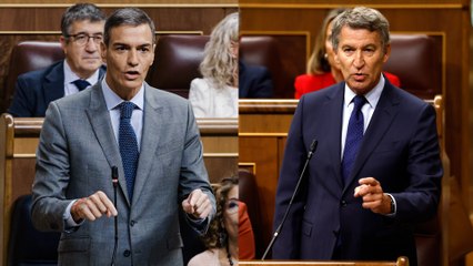 Feijóo señala el "miedo" como único motor de Sánchez, mientras que este presume de la limpieza de su Gobierno