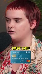 Blue Haired Girl Refuses To Save Up an Emergency Fund