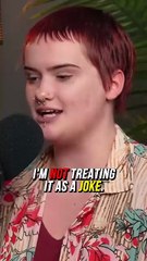 Blue Haired Girl Uses Girl Math To Pay Rent