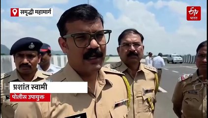 समृद्धी महामार्गावर प्रवाशांच्या जीवाशी खेळ? मध्यरात्री वाहनाचे फुटले टायर, महामार्ग दुरुस्तीचा अजब प्रकार