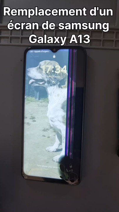 Remplacement d'un écran de Samsung galaxy A13