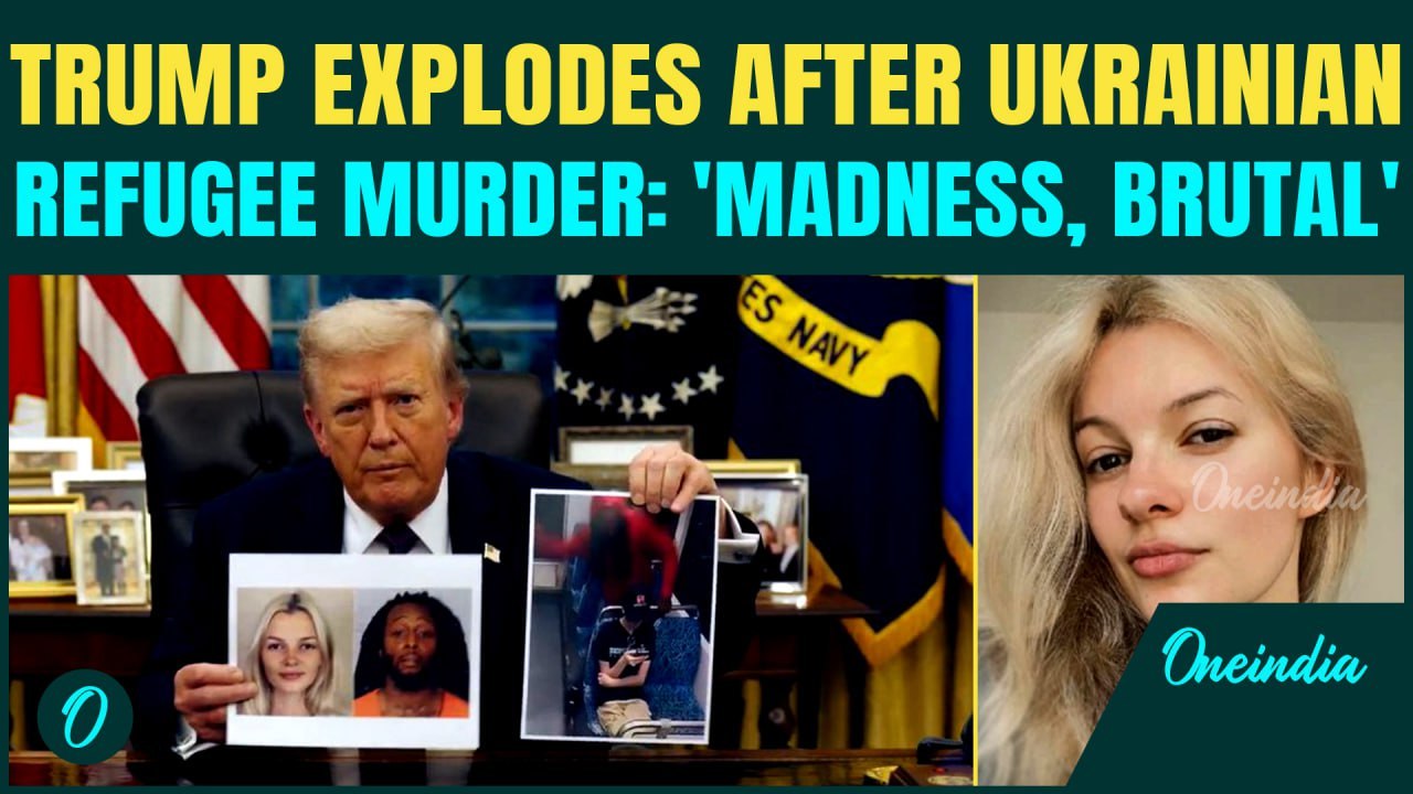 Trump ERUPTS After Murder of Ukrainian Refugee Iryna Zarutska,Slams Democrats’ ‘Soft Crime’ Policies