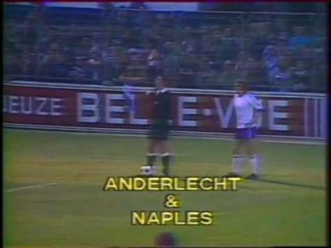 ANDERLECHT - NAPLES - 1977 - SAISON 1976/1977 -