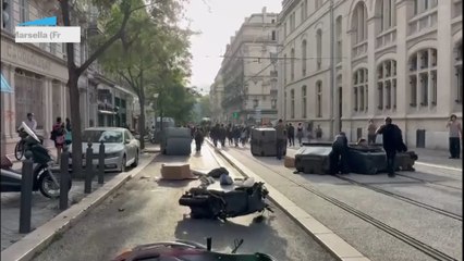 Las primeras horas de la jornada de bloqueo en Francia dejan 200 detenidos
