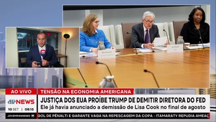 Justiça dos EUA proíbe Trump de demitir diretora do FED