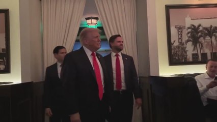 Trump ROCKS D.C. restaurant with cheeky “don’t drink too much” quip