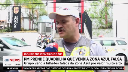 PM prende quadrilha que vendia Zona Azul falsa em SP