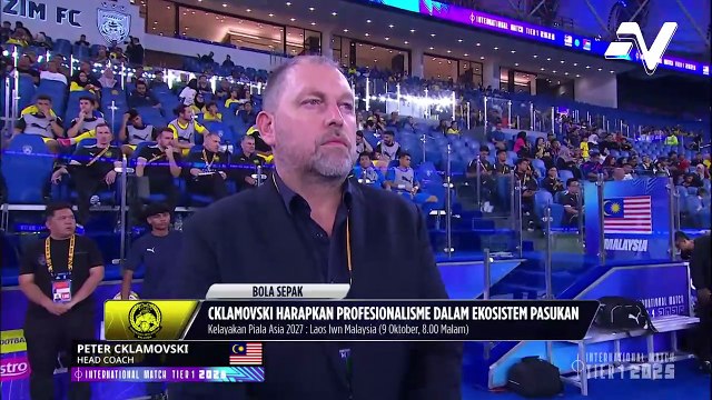 Peter Cklamovski dambakan pengurusan bola sepak yang profesional dan efisien