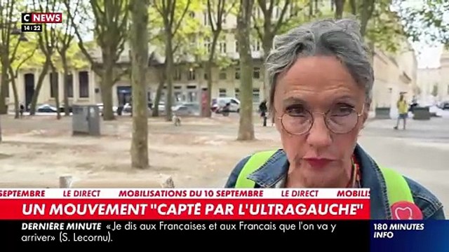 #bloquonstout - A Toulouse, une dame a été bousculée car elle voulait manifester avec le drapeau tricolore français: Ils m'ont traité de facho et m'ont fait dégager - VIDEO