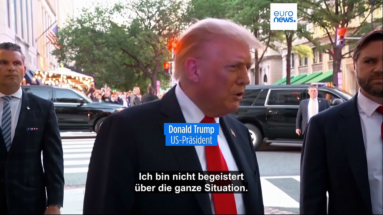 Trump 'nicht begeistert' über Israels Angriff auf Katar mit 5 Toten