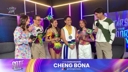 Stars On The Floor: Coaches Louie Tan and Cheng Bona congratulate Thea and Joshua | Online Exclusive