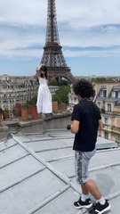 Exploration d’un toit près de la tour Eiffel !