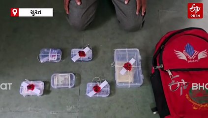 બારડોલીના ત્રાણવાલા બ્રિજ નજીકથી કરોડોનો કોકેઇન અને બ્રાઉન હેરોઇનનો જથ્થો જપ્ત