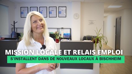 À Bischheim, mission locale et relais emploi s’installent dans de nouveaux locaux