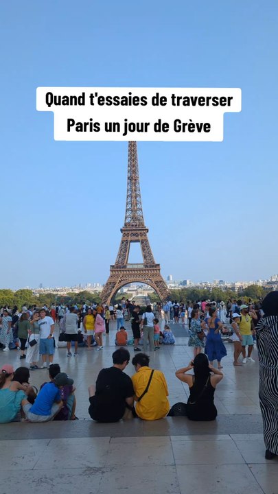 Paris les jours de Grève