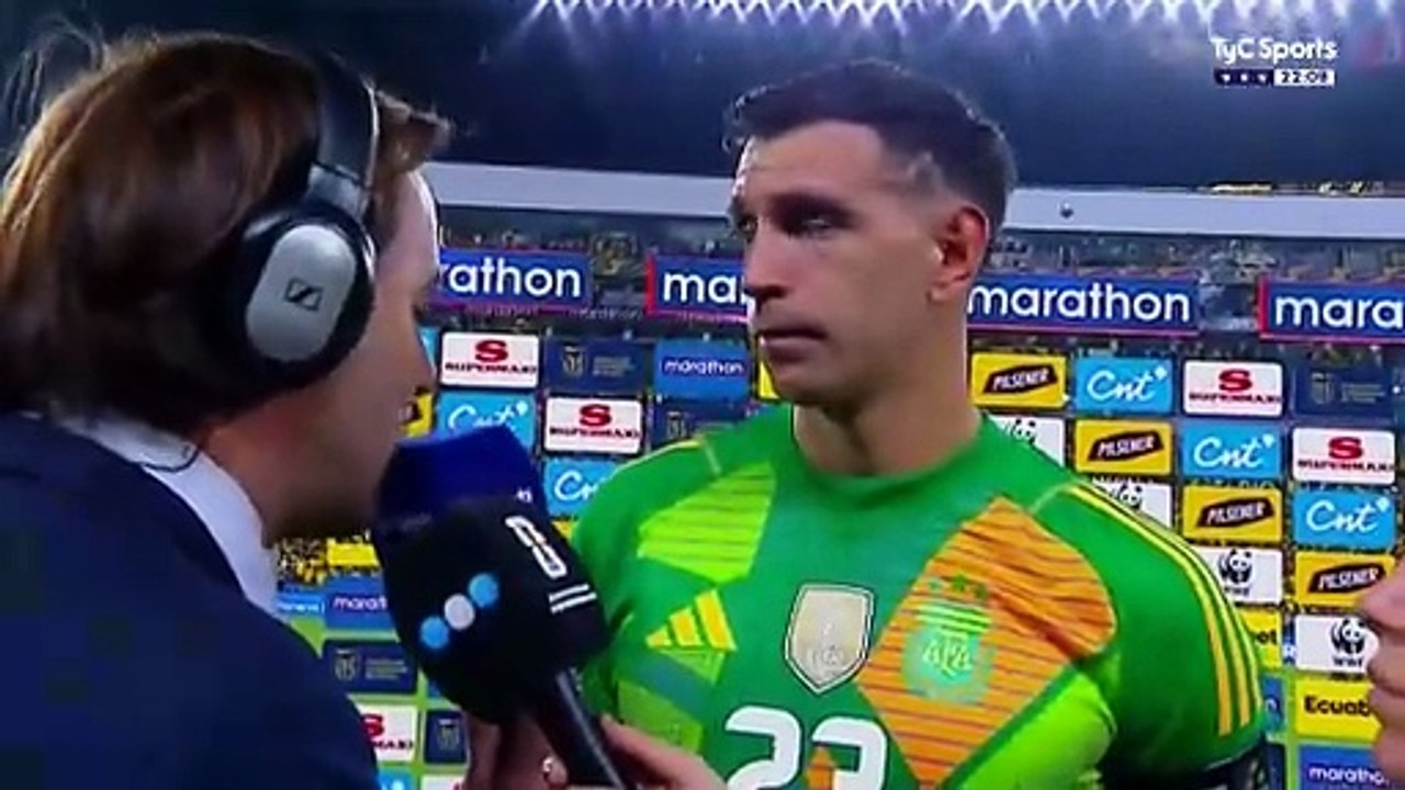 El análisis de la derrota y el balance de las por el Dibu Martínez