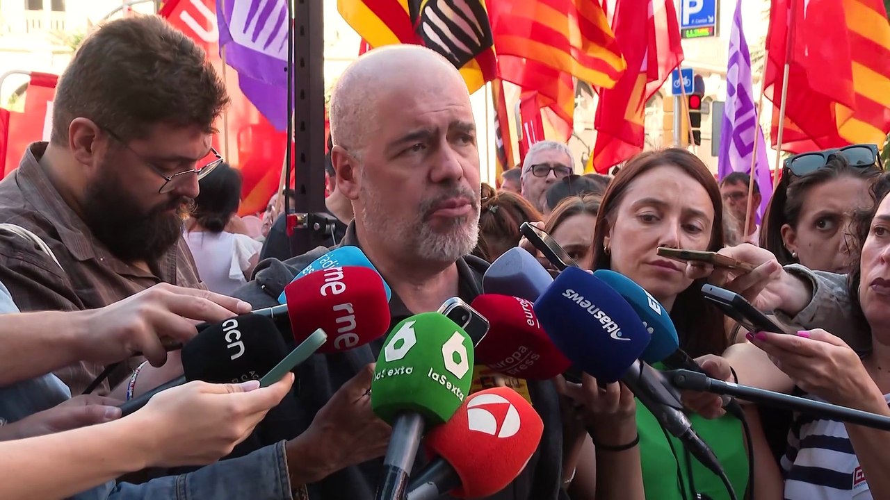 Las movilizaciones de CCOO y UGT por la reducción de la jornada laboral recorren España