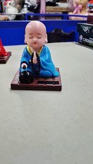 Solar Laughing Buddha Review  Waving Fan   Wealth Ingot Showpiece