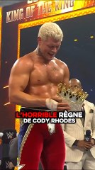 Le pire champion de la wwe #codyrhodes #wwefrance #catch #codycrybaby