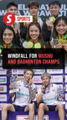 RM480,000 windfall for wushu, golden rewards for shuttlers too