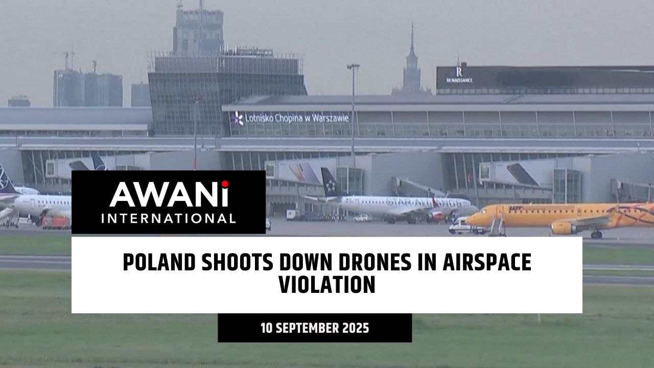 Poland shoots down drones in airspace violation