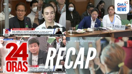 24 Oras: (Part 1) Subpoena sa mga sangkot umano sa missing sabungero case | Mga Discaya, gagawing testigo? | Inatras na pagpapautang ng SoKor, atbp.