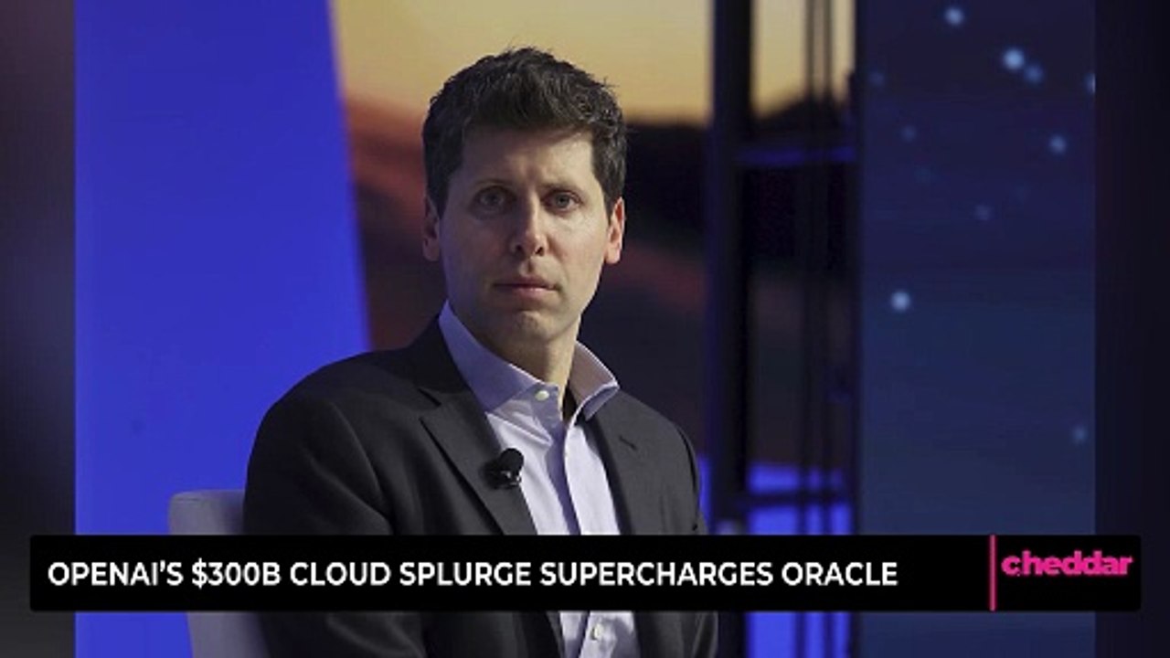 OpenAI’s $300B Cloud Splurge Supercharges Oracle