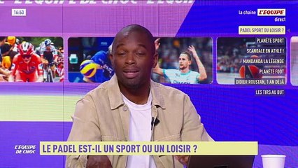Le padel est-il un sport ou un loisir ? - L'Équipe de Choc - extrait